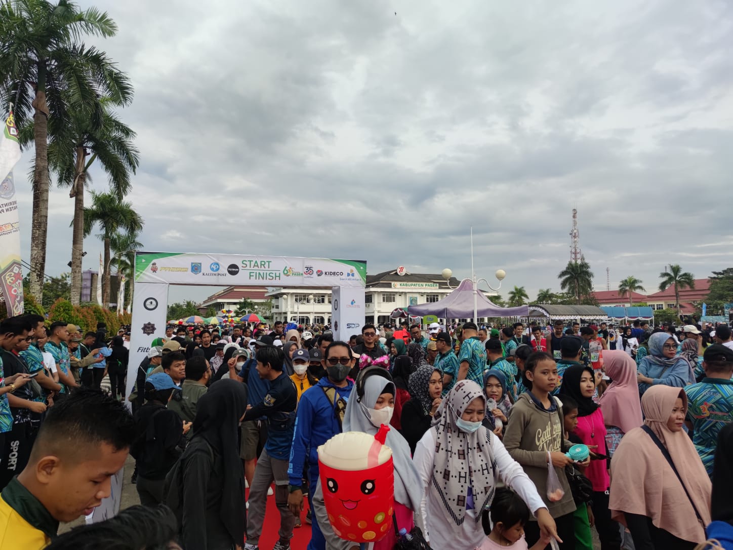 Kegiatan Pengamanan Fun Run Dan Jalan Santai Kabupaten Paser