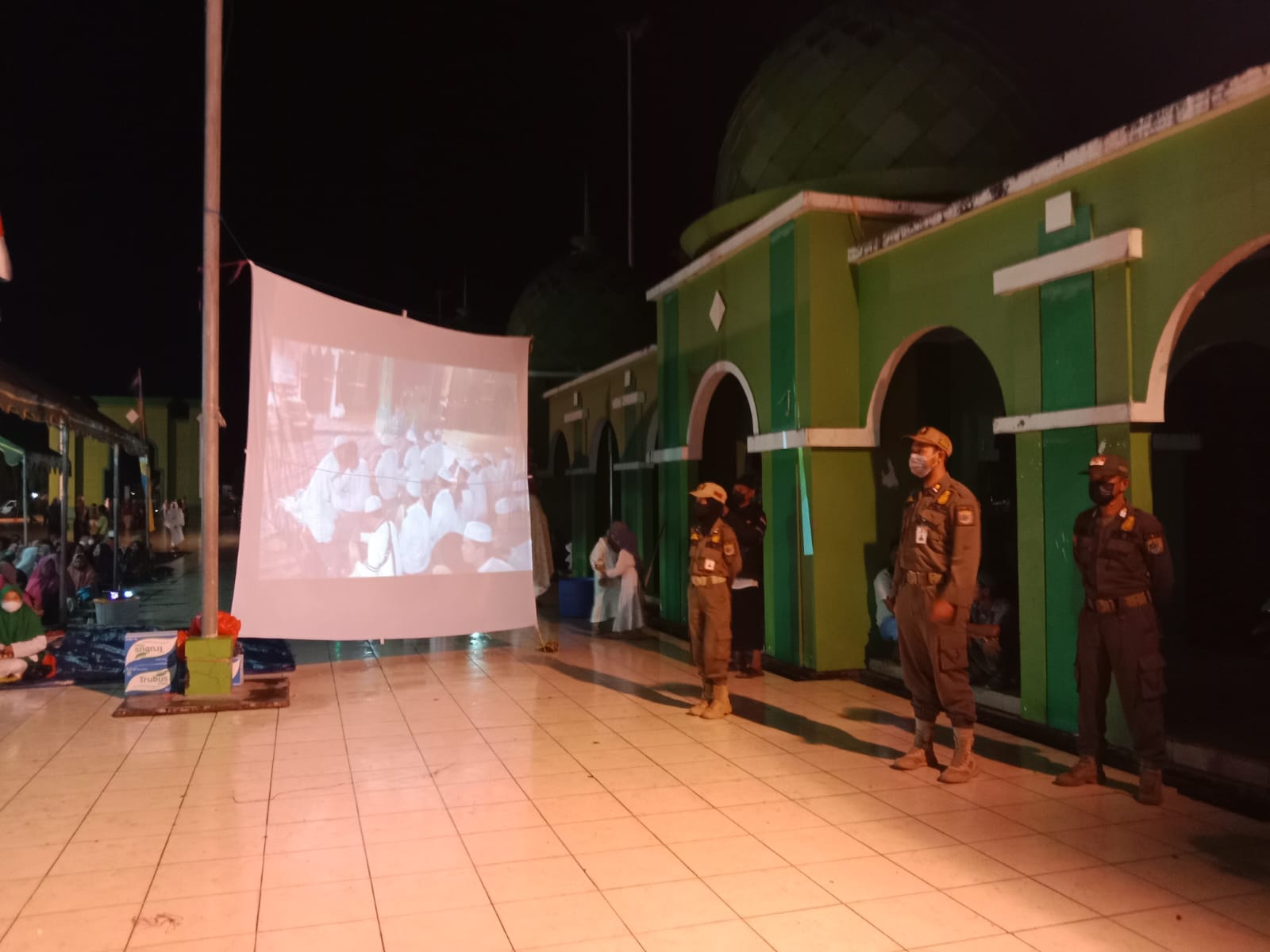 Kegiatan Pengamanan Tabligh Akbar Dalam Rangka Hari Jadi Kabupaten Paser ke-63 Tahun 2022